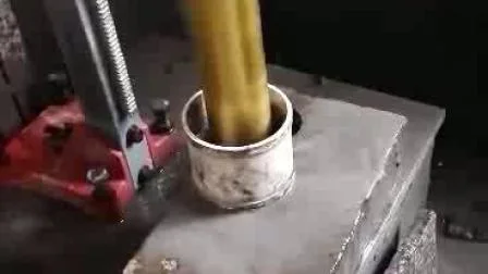 Broca de diamante soldada al vacío con caja de aluminio (cortador de núcleo de diamante)